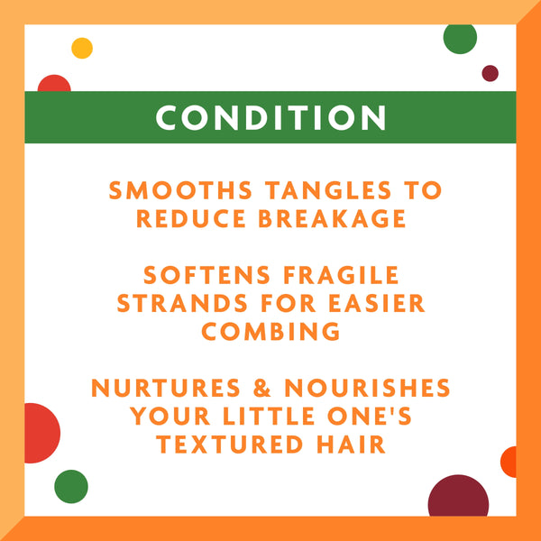 Cantu Kids Conditioning Detangling Spray with Shea Butter, Coconut Oil & Honey, 6 fl oz