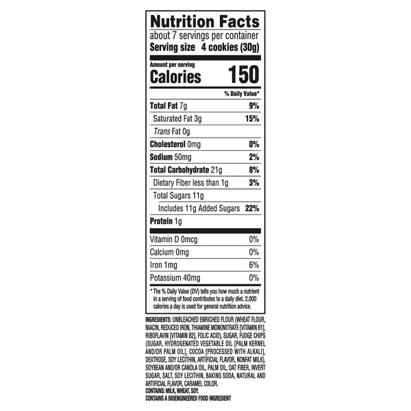 CHIPS AHOY! Thins Original Thin and Crispy Fudgy Chocolate Chip Cookies, 7 oz