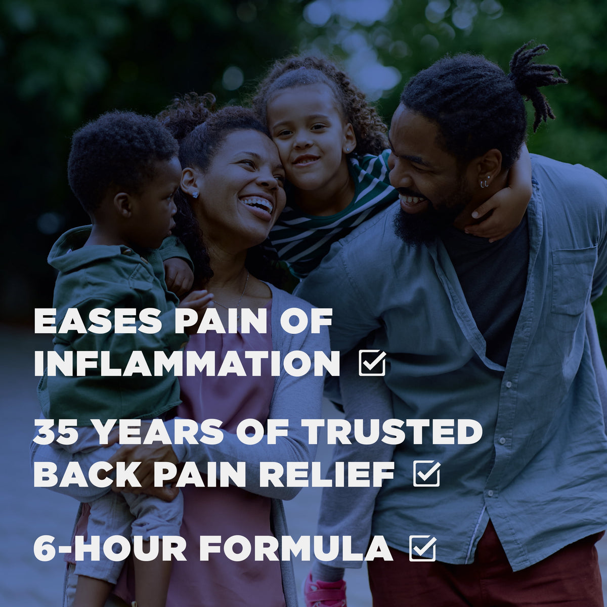 Backaid Maximum Strength Back & Sciatica Pain Reliever, 6-Hour Formula, 28 Count
