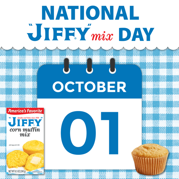"JIFFY" Corn Muffin Mix, 8.5 oz Box