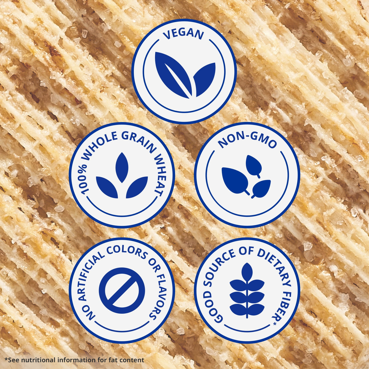 Triscuit Reduced Fat Whole Grain Wheat Crackers, Vegan Snack Crackers, Family Size, 11.5 oz