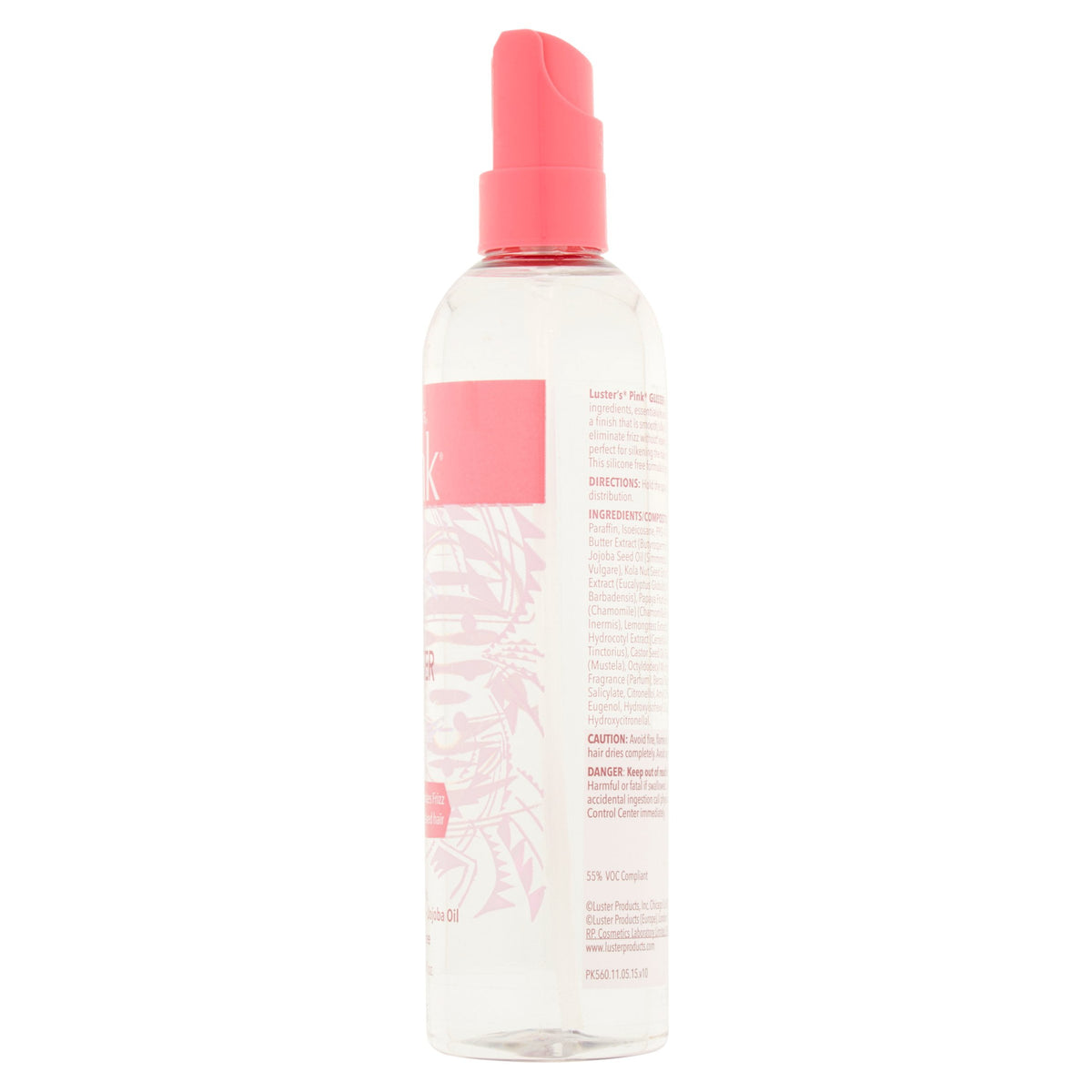 Pink Frizz-Fighting Glosser Hair Spray with Shea Butter Extract, 8 oz