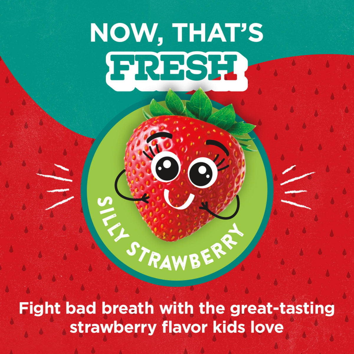 Tom's of Maine Children's Anticavity Fluoride Rinse Mouthwash, Silly Strawberry, 16 oz
