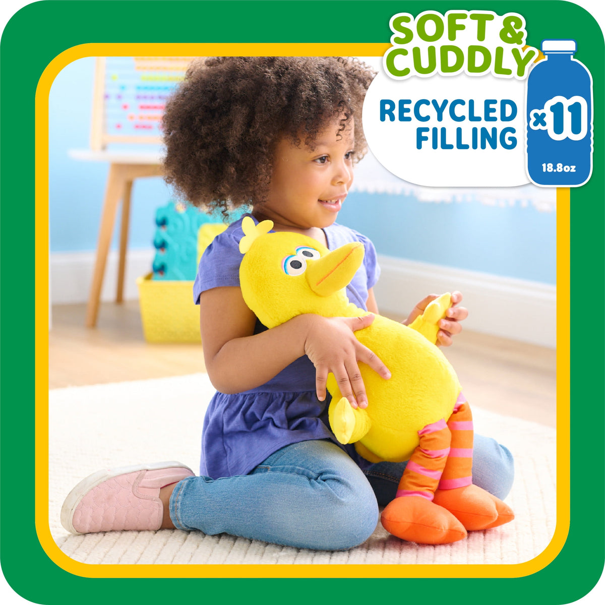 Sesame Street Large Plush Big Bird Baby and Toddler Toys