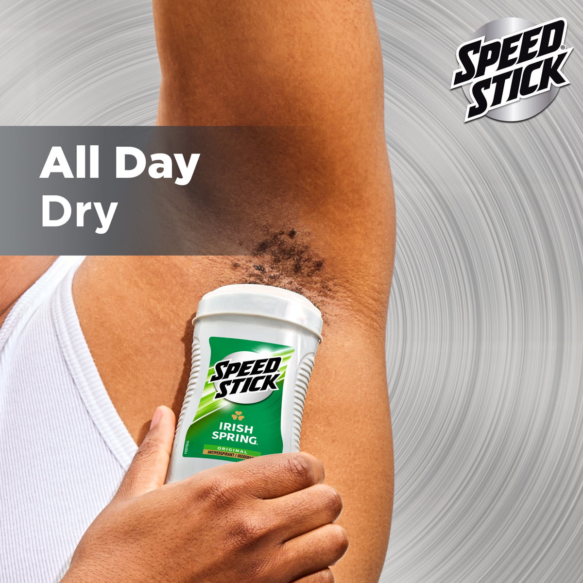Speed Stick Irish Spring Antiperspirant Deodorant, Original, 2.7 oz, Twin Pack