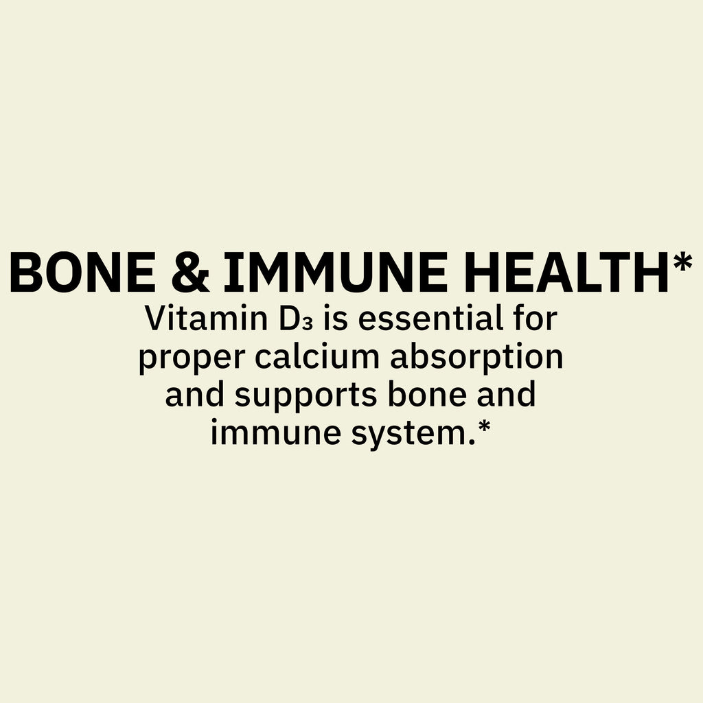 Spring Valley Vitamin D3 Gummies, 50 mcg, 160 Count, Supplement for Bone and Immune Health, Assorted Fruit