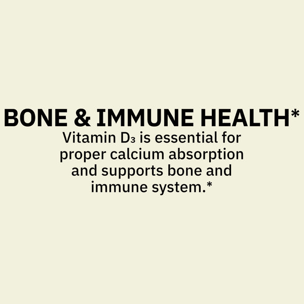 Spring Valley Vitamin D3 Gummies, 50 mcg, 160 Count, Supplement for Bone and Immune Health, Assorted Fruit