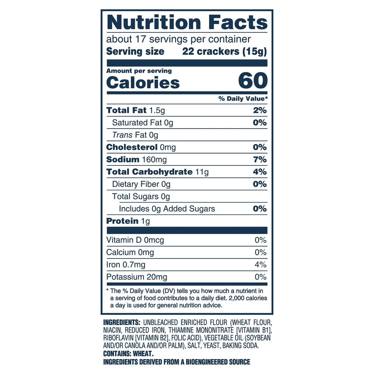 Premium Original Soup & Oyster Crackers, Lunch Snacks, 9 oz