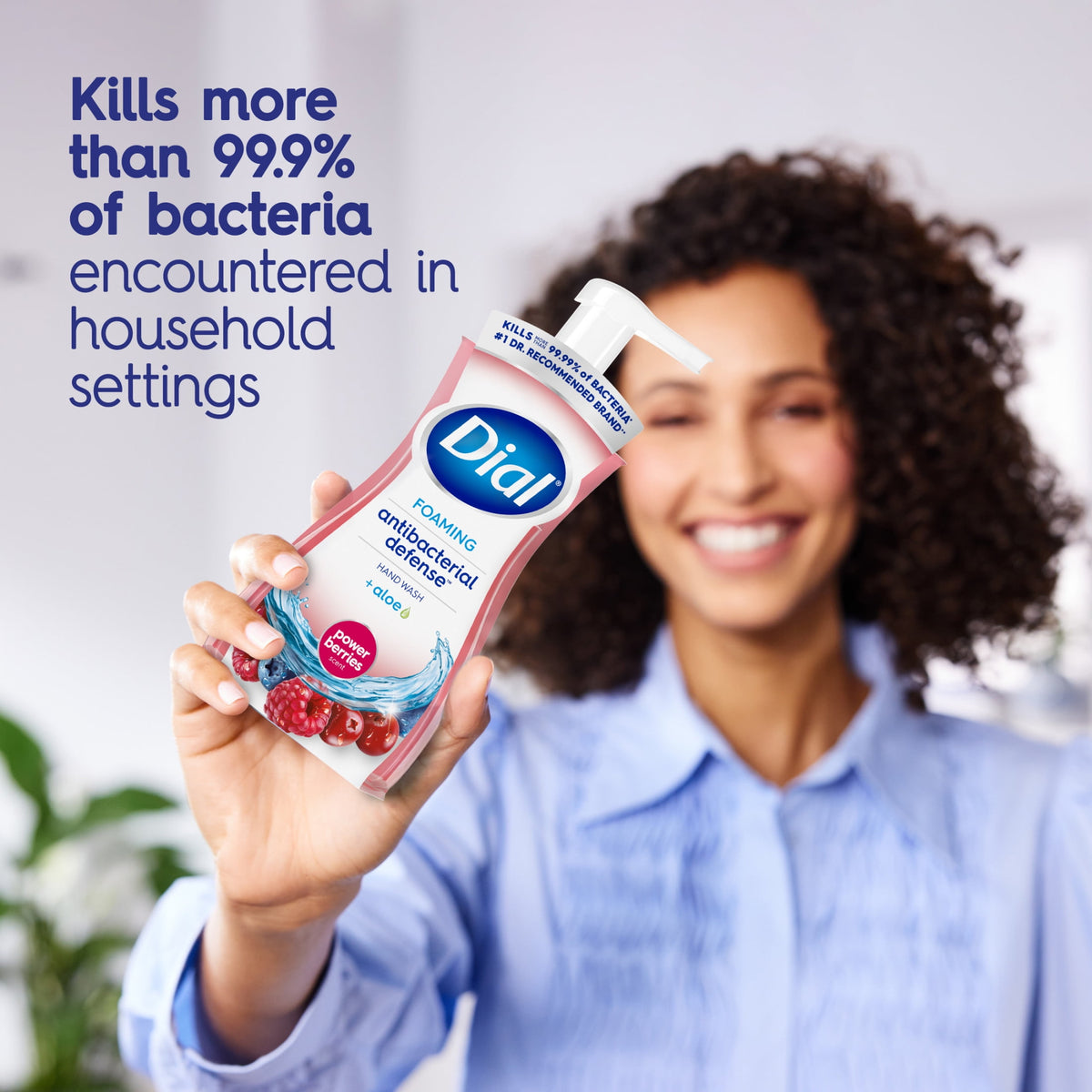 Dial Antibacterial Defense Power Berries Scent Foaming Hand Soap, 7.5 fl oz