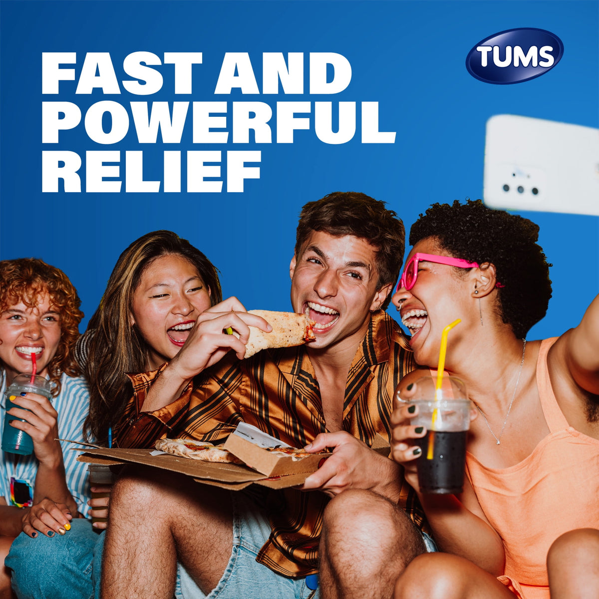 Tums Ultra Strength Heartburn Relief Chewable Antacid Tablets, Berry, 160 Count