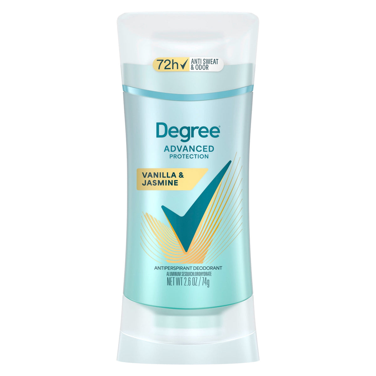 Dove Advanced Protection Antiperspirant Deodorant For 72-Hour Sweat & Odor Control For Women, Vanilla & Jasmine With Body Heat Activated Technology