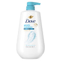 Dove Body Wash With Pump For 24hr Lotion-Soft Skin Gentle Exfoliate With Sea Minerals Moisturizing Skin Cleanser With No Sulfates No Parabens ,30.6 Fl