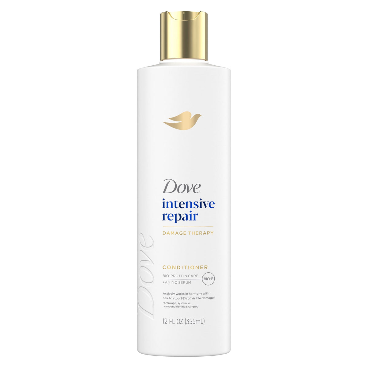 Dove Conditioner For Damaged Hair Intensive Repair With Bio-Protein Care Technology And Amino Serum ,12 Fl Oz