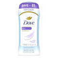 Dove Invisible Solid Antiperspirant Deodorant Stick For Women, Fresh, For All Day Underarm Sweat & Odor Protection ,2.6 oz, 2 Pack