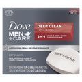 Dove Men+Care Men's Bar Soap More Moisturizing Than Bar Soap Deep Clean Soap Bar That Effectively Washes Away Bacteria, Nourishes Your Skin ,3.75 oz