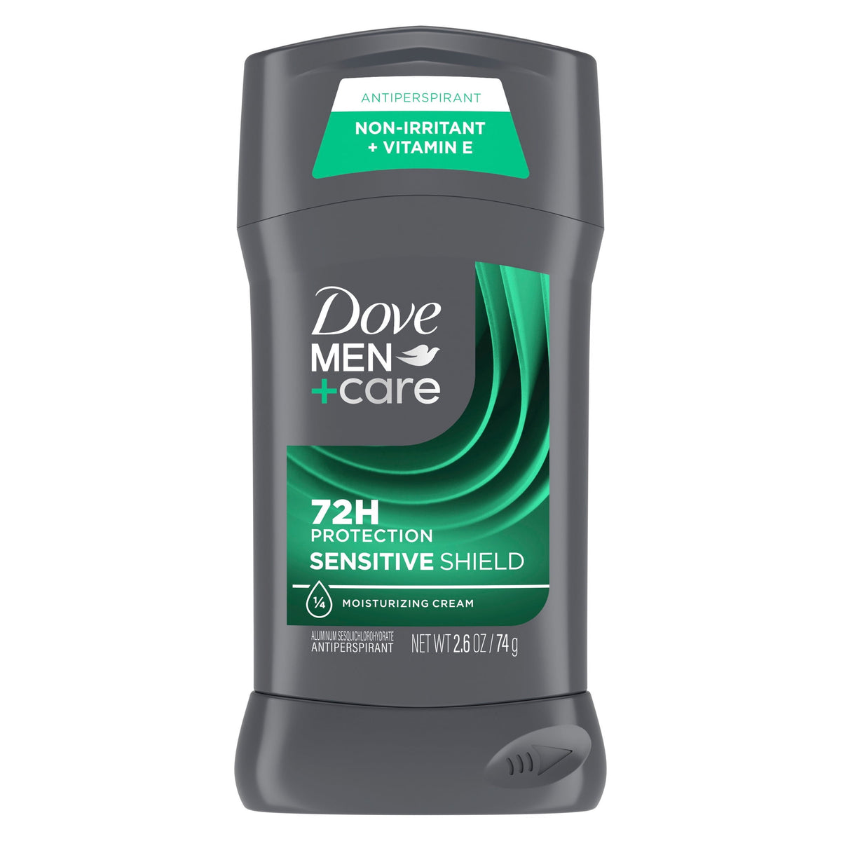 Dove Men+Care Sensitive Shield Antiperspirant Deodorant Stick For Men With 72-Hour Sweat & Odor Protection, Deodorant For Sensitive Skin, With 1/4