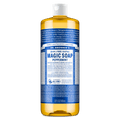 Dr.Bronner's Magic Soap, Peppermint, Pure-Castile Body Wash Liquid Soap, 32 fl oz