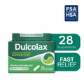 Dulcolax Stimulant Laxative Medicated Suppositories, Predictable & Effective Constipation Relief, Bisacodyl 10 mg, 28 Count