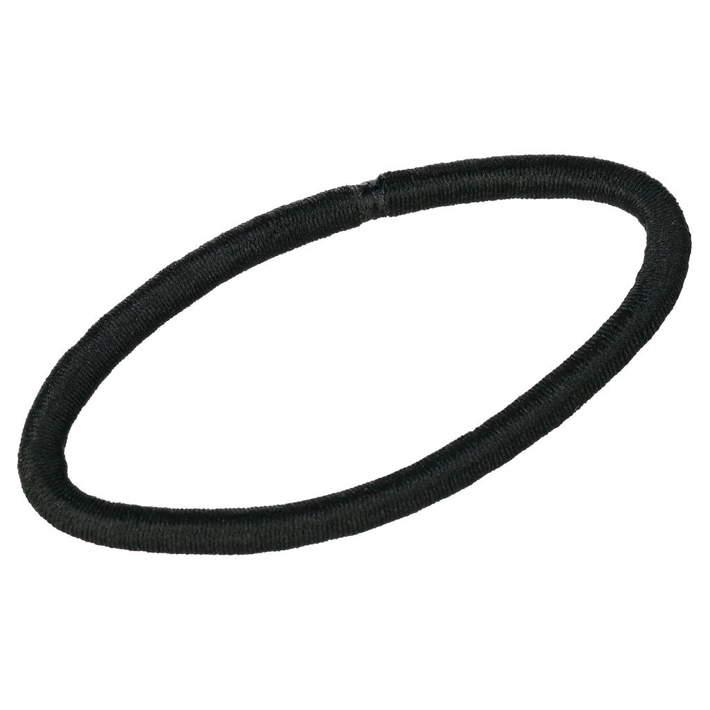 Goody No Damage Braided Design Hair Elastics Black 15 Count