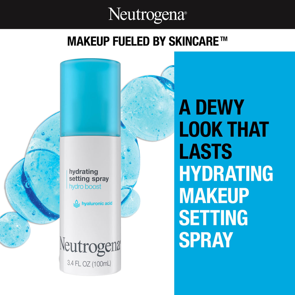 Neutrogena Hydro Boost Hydrating Makeup Setting Spray, 3.4 fl. oz