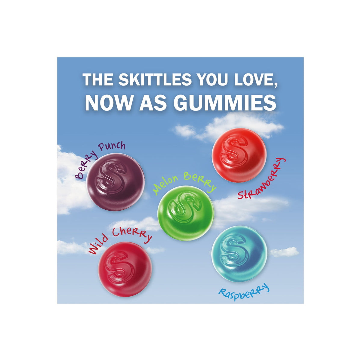 Skittles Gummies Wild Berry Gummy Candy, Sharing Size, 12 oz Bag