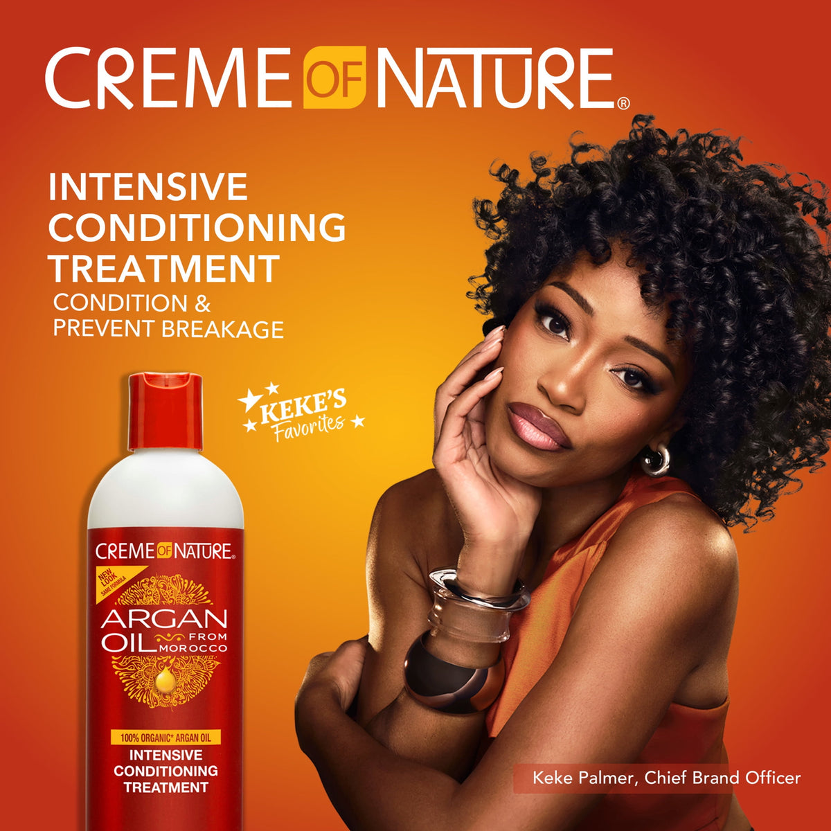 Creme of Nature Argan Oil Intensive Hair Conditioning Treatment, 12 fl oz