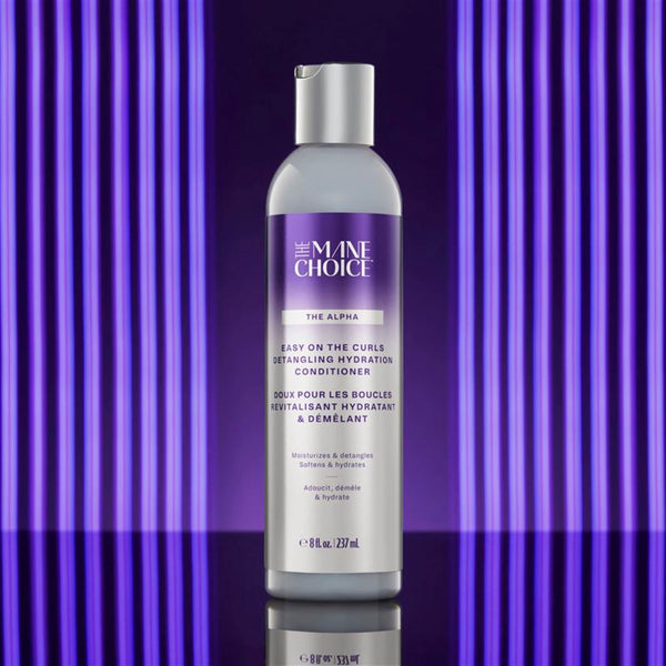 The Mane Choice Easy on The Curls Detangling Hydration Conditioner, 8 fl. Oz., Unisex