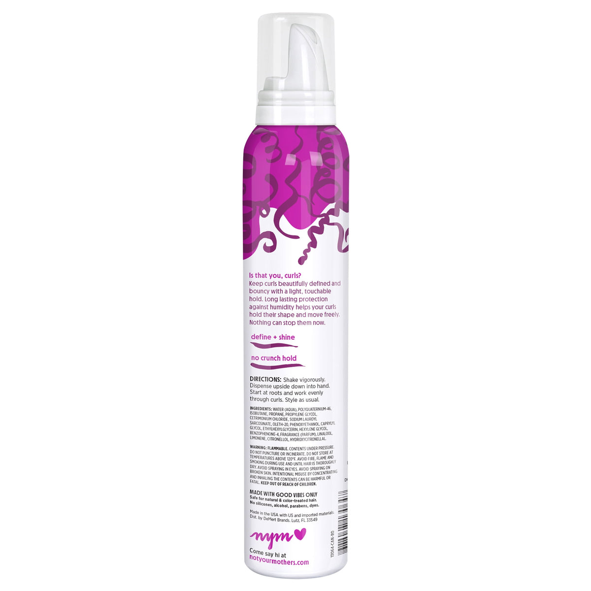 Not Your Mother's Curl Talk Curl Activation Mousse, 7 oz