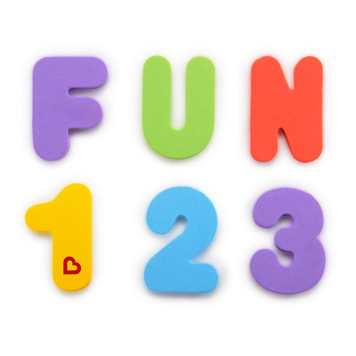 Munchkin® Learn™ Letters and Numbers Toddler Bath Toy, Non-Toxic, Multi-Color, Unisex, 36 Count