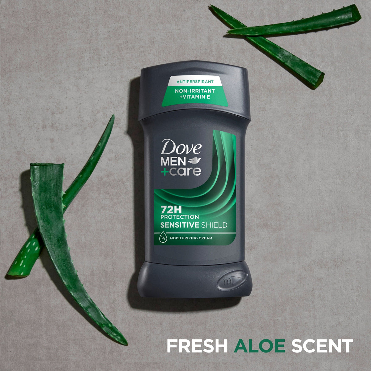 Dove Men+Care Sensitive Shield Antiperspirant Deodorant Stick For Men With 72-Hour Sweat & Odor Protection, Deodorant For Sensitive Skin, With 1/4