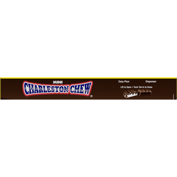 Charleston Mini Chews Chocolate Covered Vanilla Candy, 3.5 oz. Theater Box.