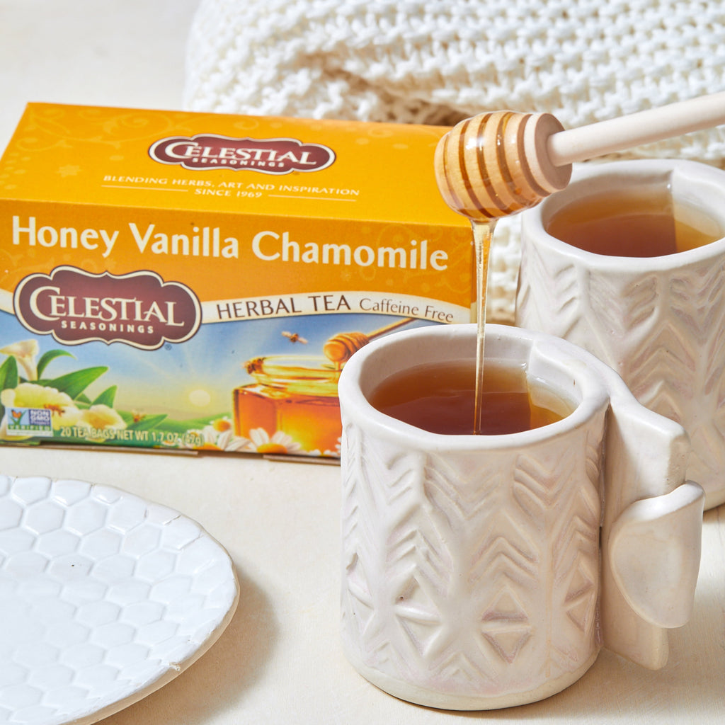 Celestial Seasonings Honey Vanilla Chamomile Caffeine-Free Herbal Tea Bags (20 Count)
