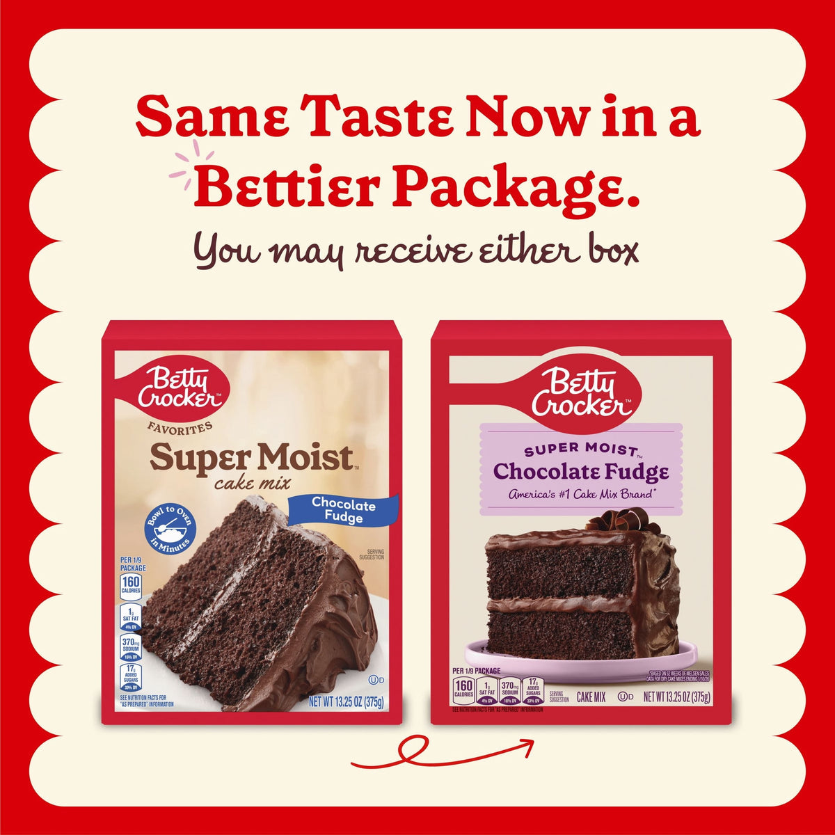 Betty Crocker Favorites Super Moist, Chocolate Fudge, Cake Mix, 13.25 oz