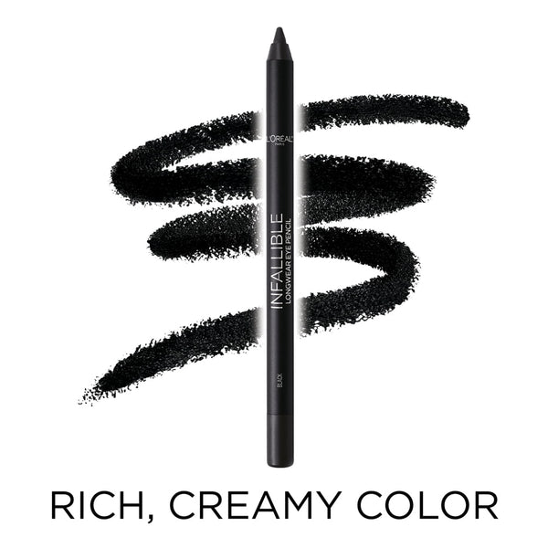 L'Oreal Paris Infallible Pro Last Waterproof Eyeliner, Black, 2 Pack