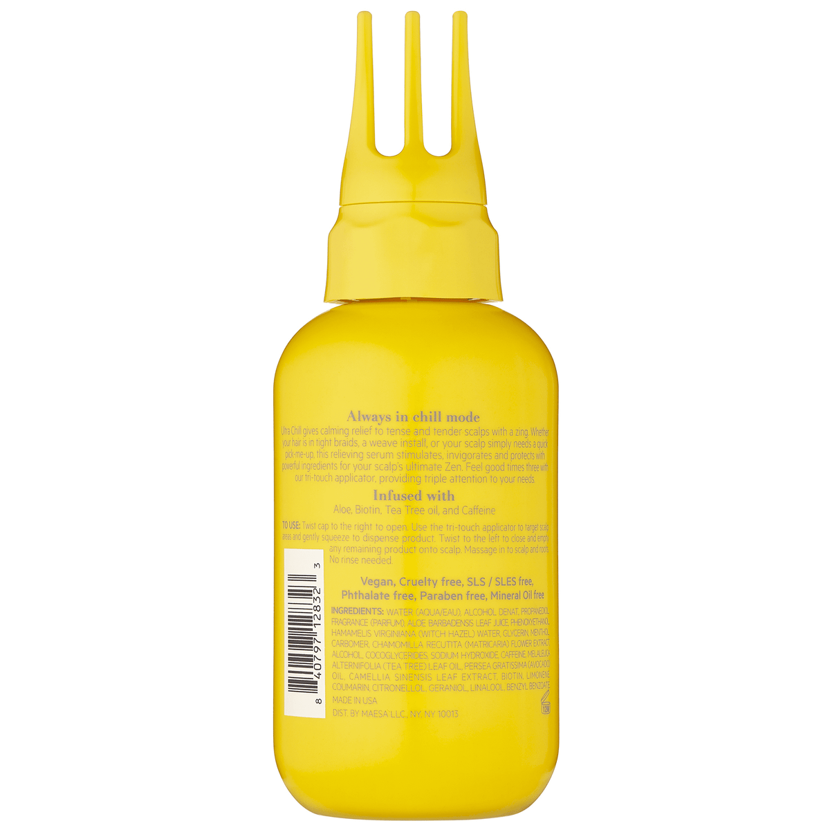 TPH BY TARAJI Ultra Chill Cooling Hair Serum with Aloe Vera, Biotin, Tea Tree Oil & Avocado Oil 4 fl oz