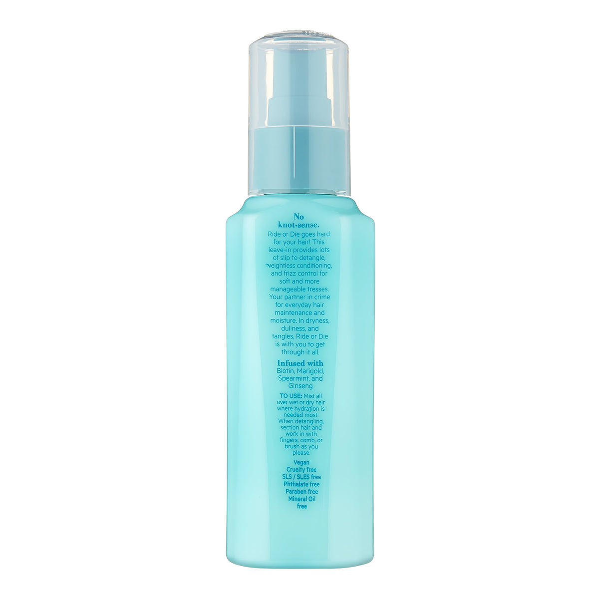 TPH BY TARAJI Ride or Die Biotin Leave in Conditioner Spray Detangler for Dry Hair | Strength, Moisturizing & Anti Frizz | Natural + Curly Hair