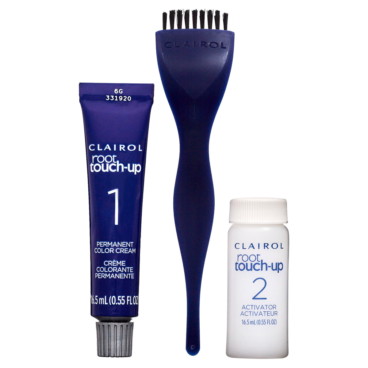 Clairol Root Touch-Up Nice'n Easy Permanent Hair Dye, 6G Light Golden Brown, Hair Color, 1 Kt