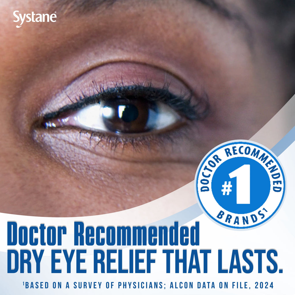 SYSTANE COMPLETE Twin Pack, Lubricant Eye Drops for Dry Eye Symptom Relief, 2 Total 10mL