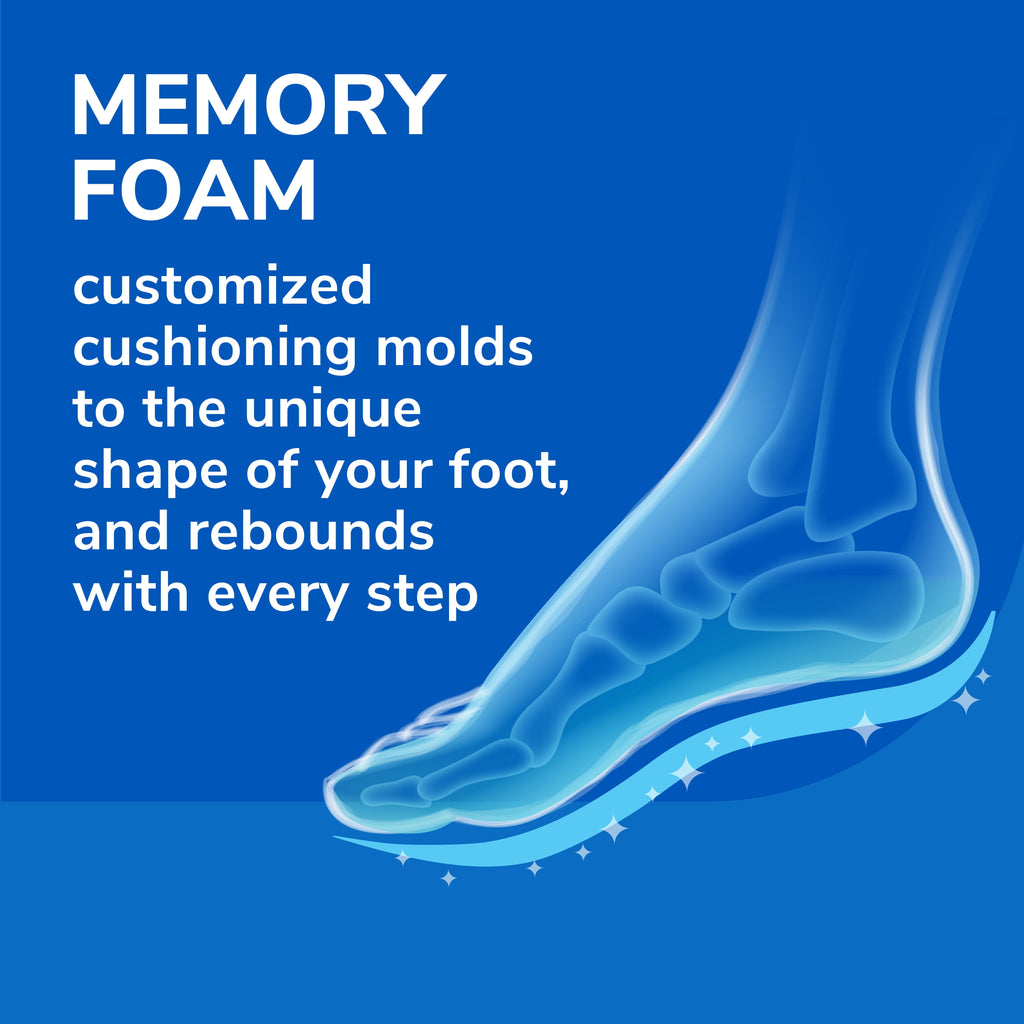 Dr. Scholl's® Air-Pillo® With Memory Foam Insoles, Trim to Fit Insoles, Unisex, 1 Pair