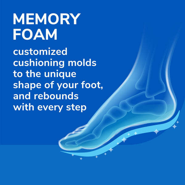 Dr. Scholl's® Air-Pillo® With Memory Foam Insoles, Trim to Fit Insoles, Unisex, 1 Pair