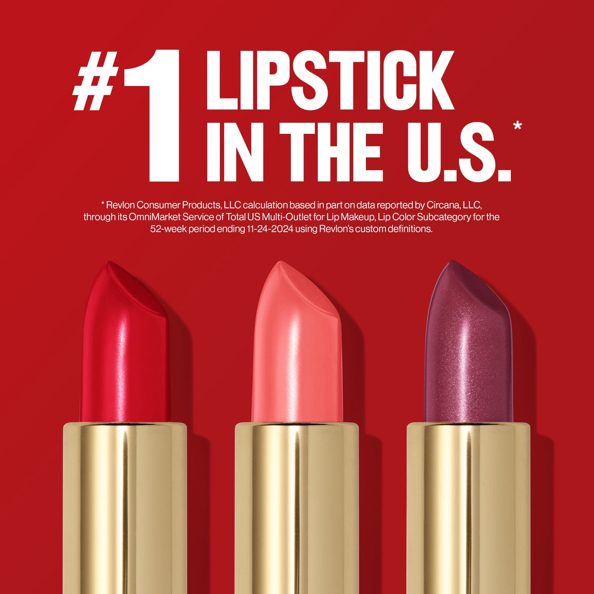 Revlon Super Lustrous Creme Lipstick, Creamy Formula, 0.15 oz
