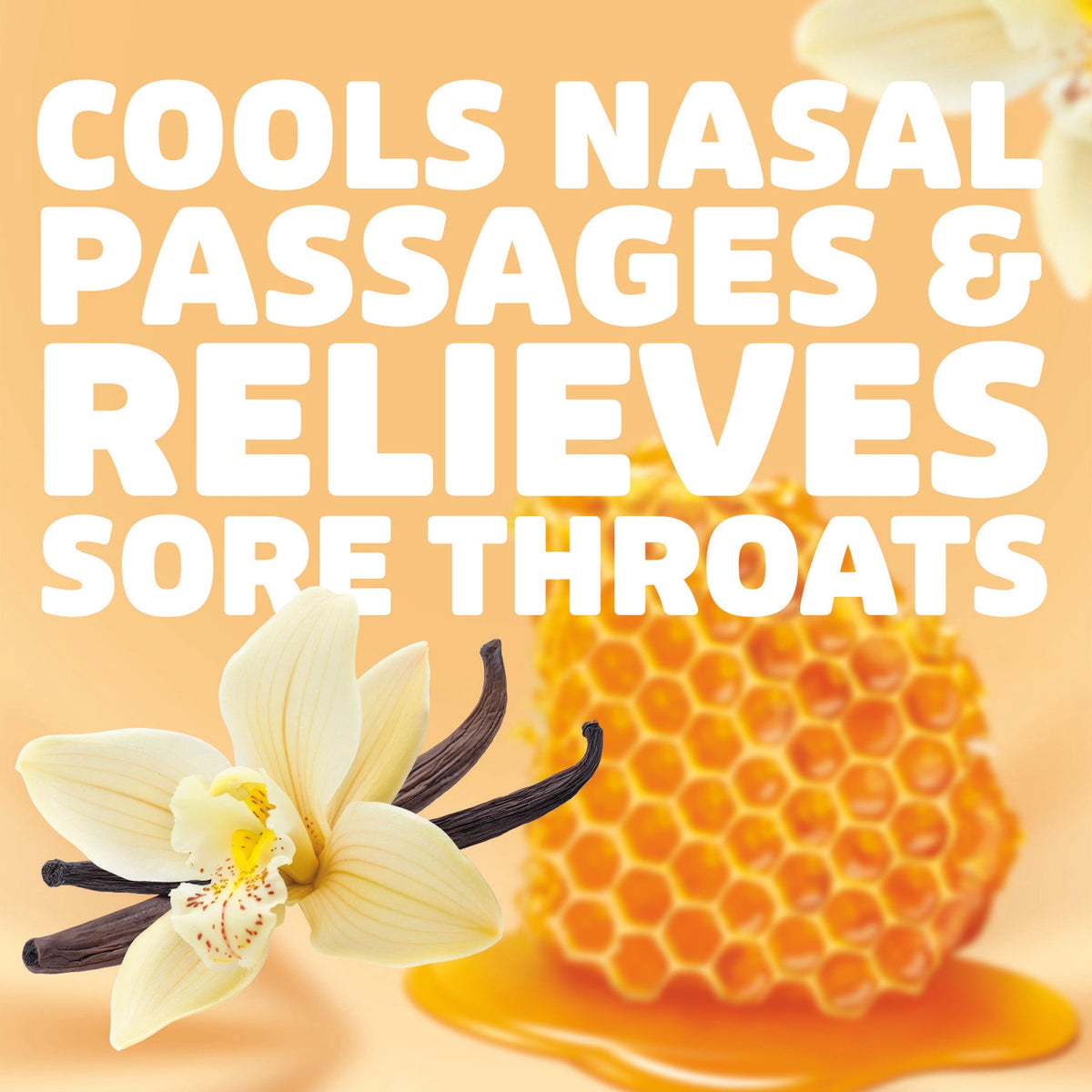 HALLS Throat Relief Honey Vanilla Cough Drops, FSA/HSA Eligible, 30 Drops