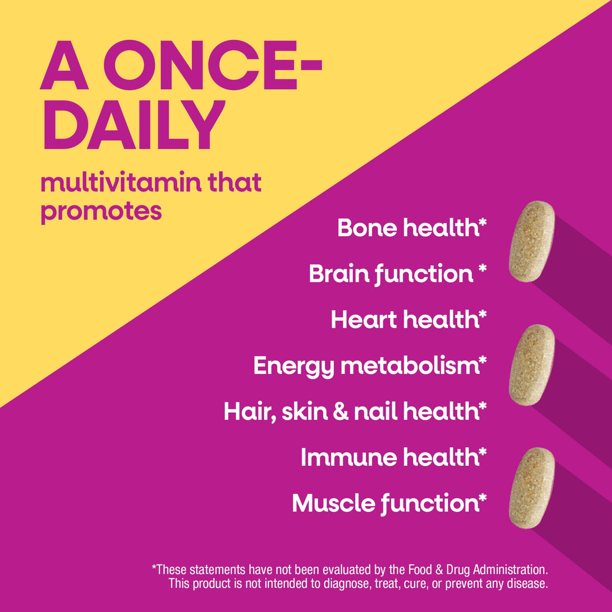 Nature's Way Alive! Women's 50+ Ultra Potency Complete Daily Multivitamin Tablets, 60 Count