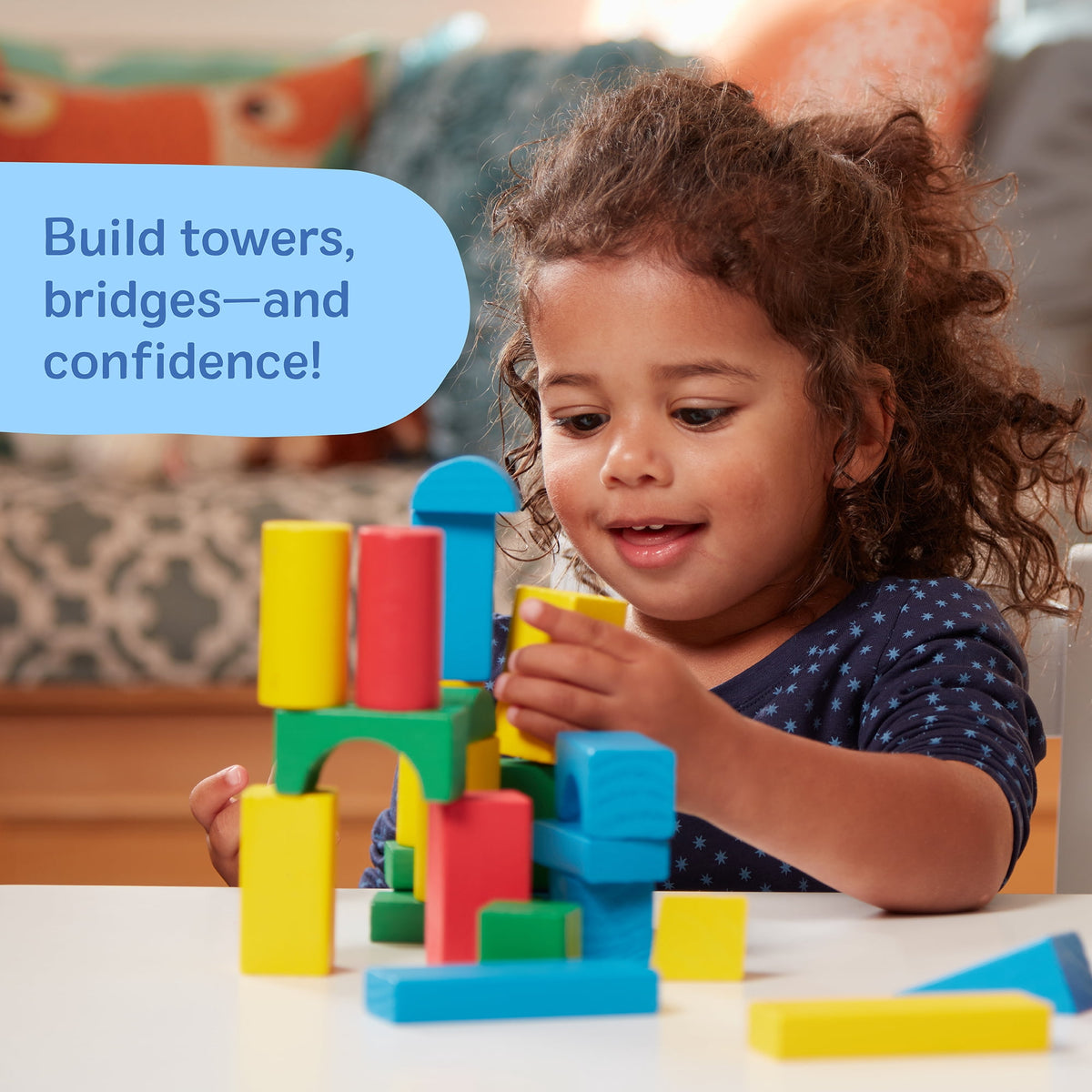Melissa & Doug 100 Wood Blocks