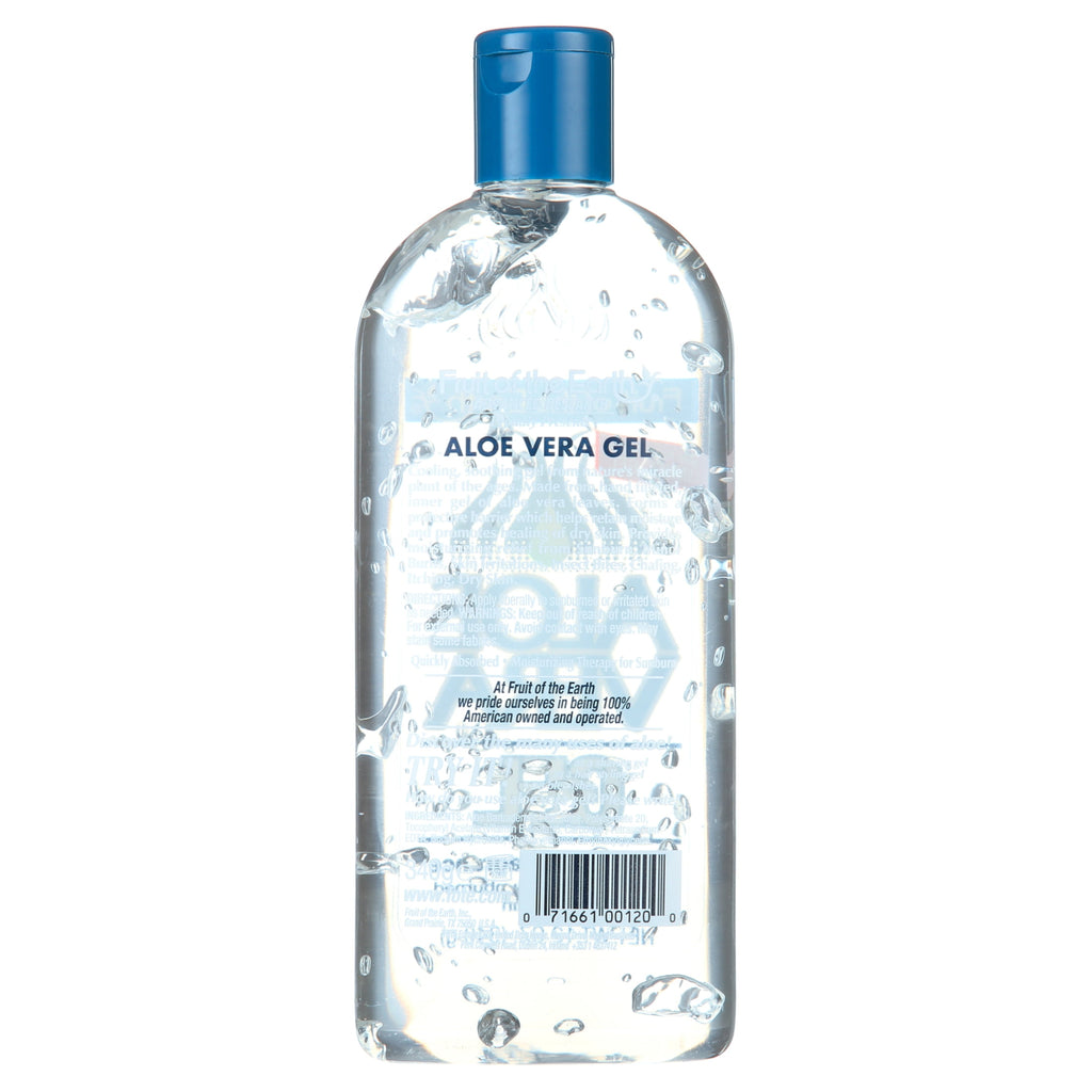Fruit of the Earth Aloe Vera Gel Unscented 12 oz Moisturizing and Healing