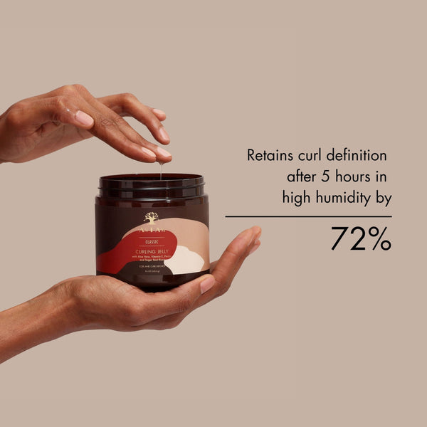 As I Am Coconut Curl Defining Jelly for Frizz Control and Moisture Support Soft Hold 8 oz with Aloe Vera, Vitamin E & Sugar Beet Root