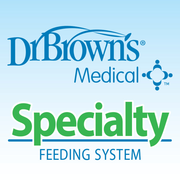 Dr. Brown's Specialty Feeding System, Narrow Baby Bottle, Infant-Paced Feeding, 4oz/120ml, 2 Pack