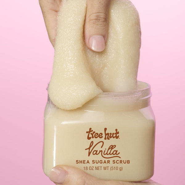 Tree Hut Tahitian Vanilla Shea Sugar Scrub, 18 oz