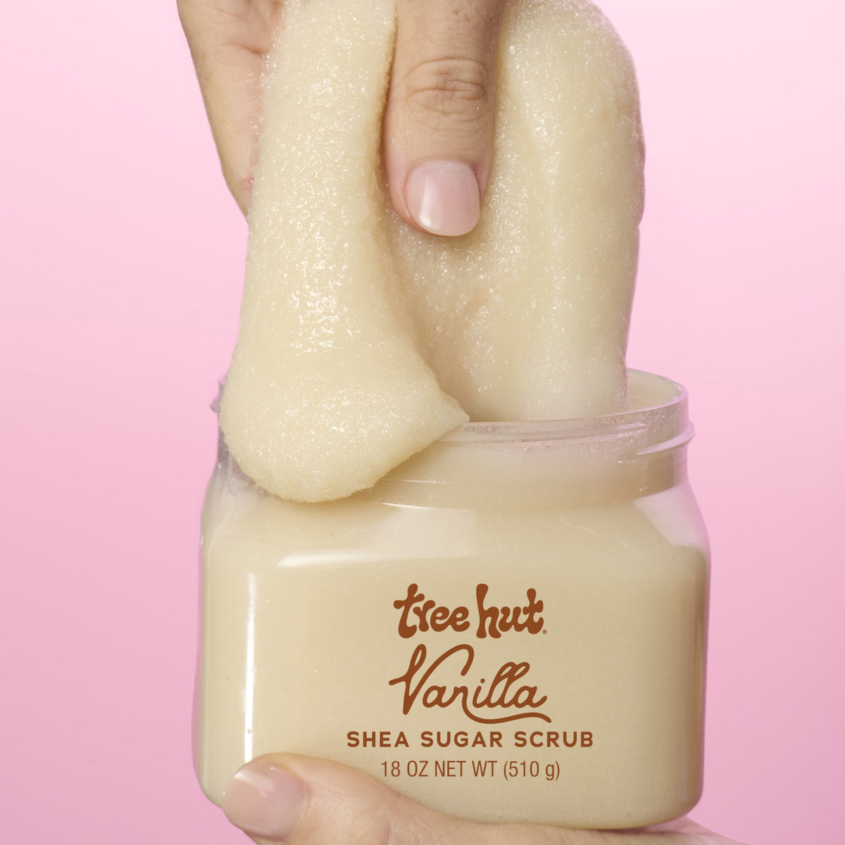 Tree Hut Vanilla Shea Butter Sugar Body Scrub, 18 oz