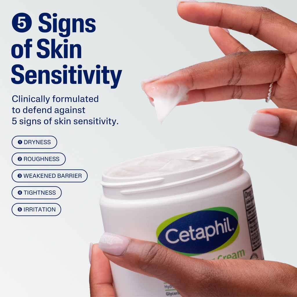 Cetaphil Moisturizing Cream for Dry to Very Dry Skin, Unscented, 20 fl oz